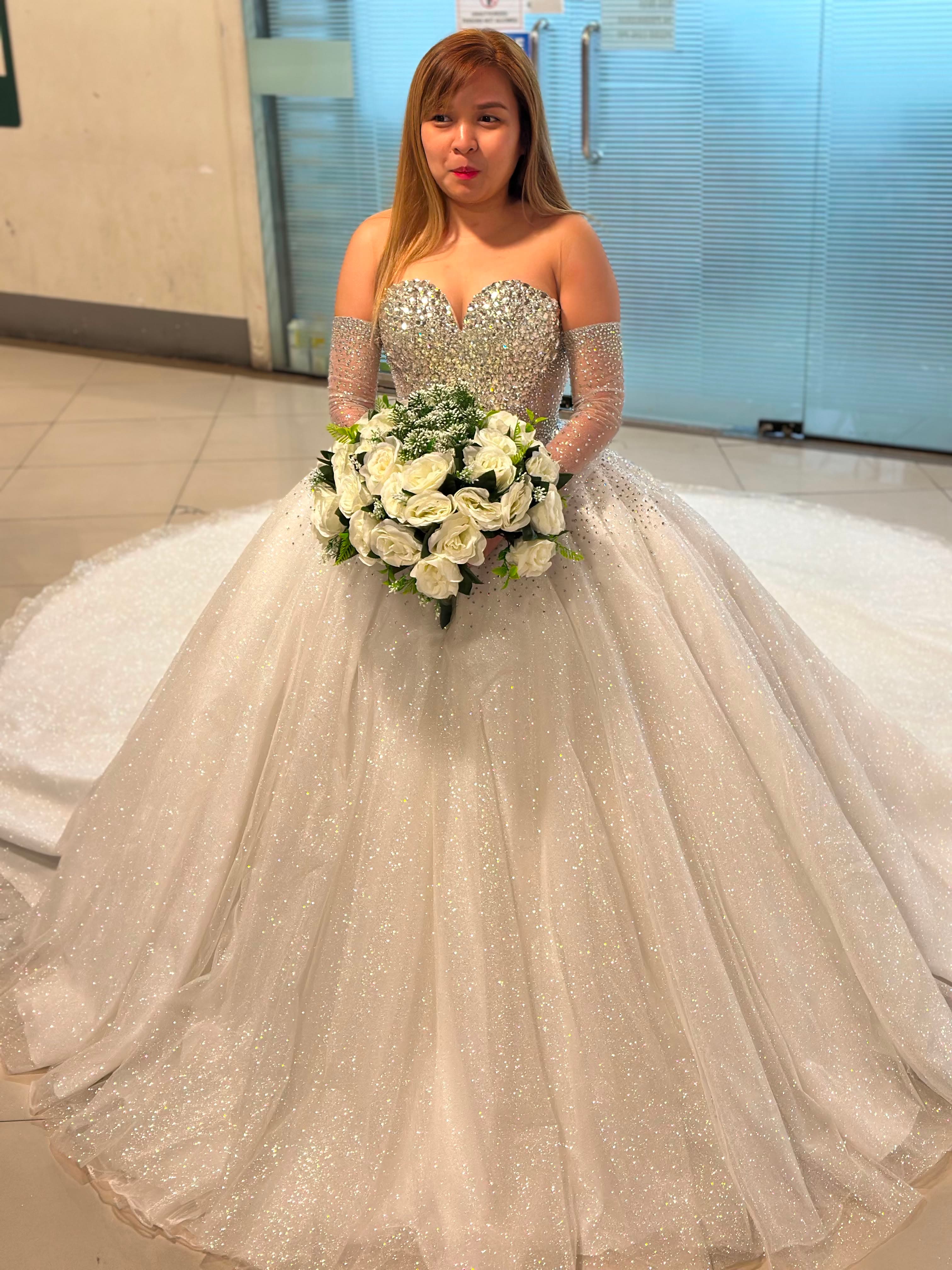 Princess Upgraded — Bridal Gown, size Medium-Semi Large