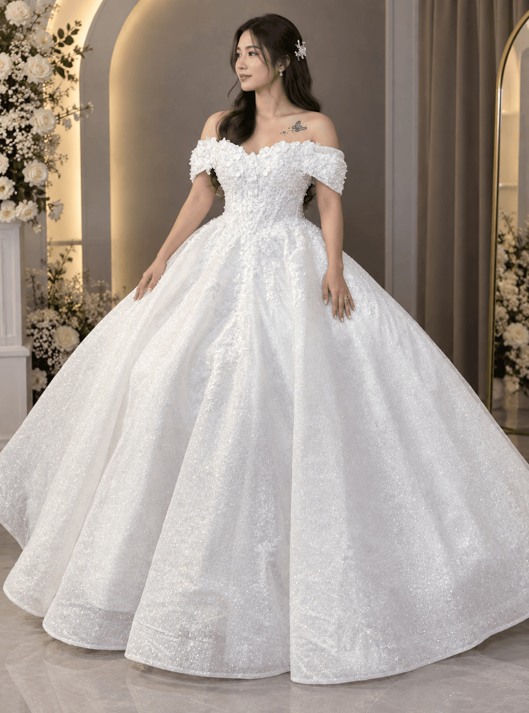 Abbie — Bridal Gown, size XL-XXL